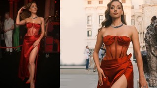 Özge Özacar'ın Venedik pozları sosyal medyayı büyüledi!