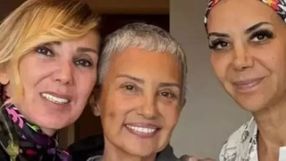 Kanser tedavisi gören Bahar Öztan ve Tanyeli hastanede buluştu
