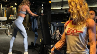 Biricik Suden, 62 yaşında 300 kilo kaldırıyor!