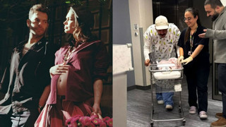 Beste Kökdemir ile Fazlı Erdinç Çatak, ilk çocuklarını kucaklarına aldı