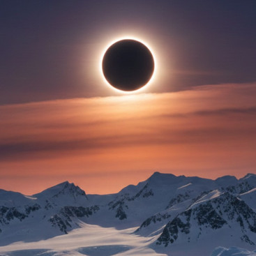 Dünyanın ucunda nadir buluşma: Antarktika’da halkalı tutulma