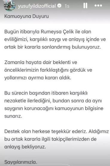 Survivor Yusuf Yıldız eşiyle boşandığını açıkladı - Resim : 2