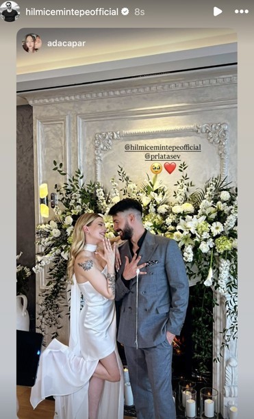 Hilmi Cem'den romantik hareket... Hilmi Cem ve Pırıl Atasev nişanlandı - Resim : 2