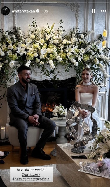 Hilmi Cem'den romantik hareket... Hilmi Cem ve Pırıl Atasev nişanlandı - Resim : 1