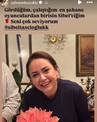 Demet Şener'den, Sibel Taşçıoğlu'na: Oyunculuğunla bizi mest ettin - Resim : 2