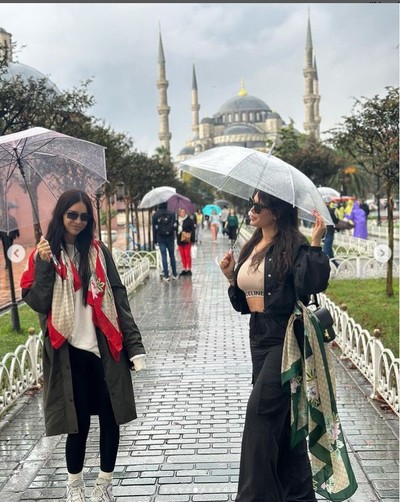 Wanda Nara ile kız kardeşi Ayasofya'da! - Resim : 1