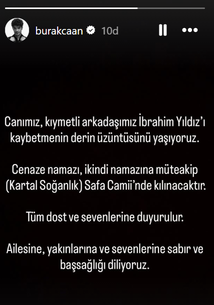 Acı haber geldi! 27 yaşındaki oyuncu İbrahim Yıldız yaşam savaşını kaybetti - Resim : 1
