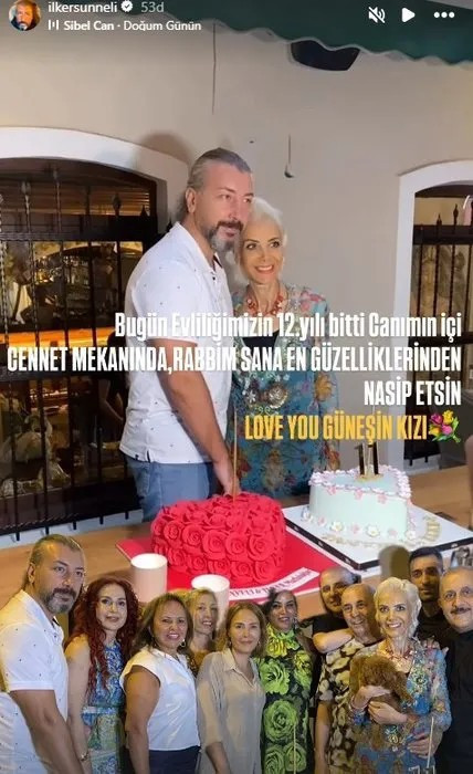 Tanyeli'nin eşi İlker Sünneli'den evlilik yıl dönümü mesajı - Resim : 2