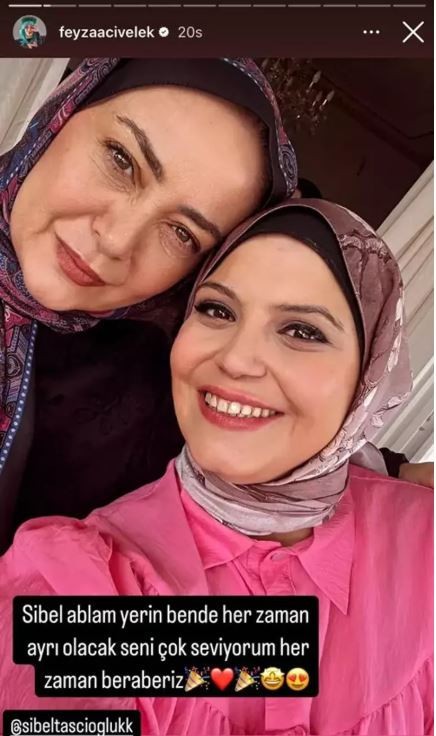 Kızılcık Şerbeti'nden ayrılan Sibel Taşçıoğlu’na Feyza Civelek’ten veda mesajı: "Yerin bende her zaman ayrı" - Resim : 2