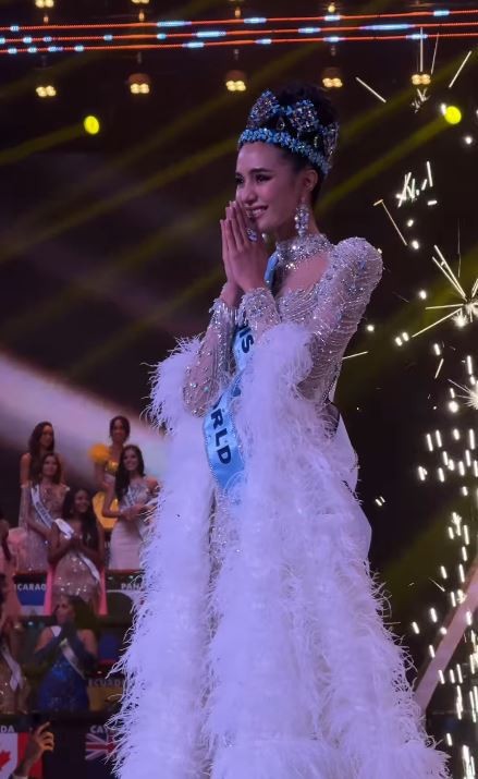 Miss World 2025'i kazanan isim belli oldu! İdil Bilgen dereceye giremedi - Resim : 1