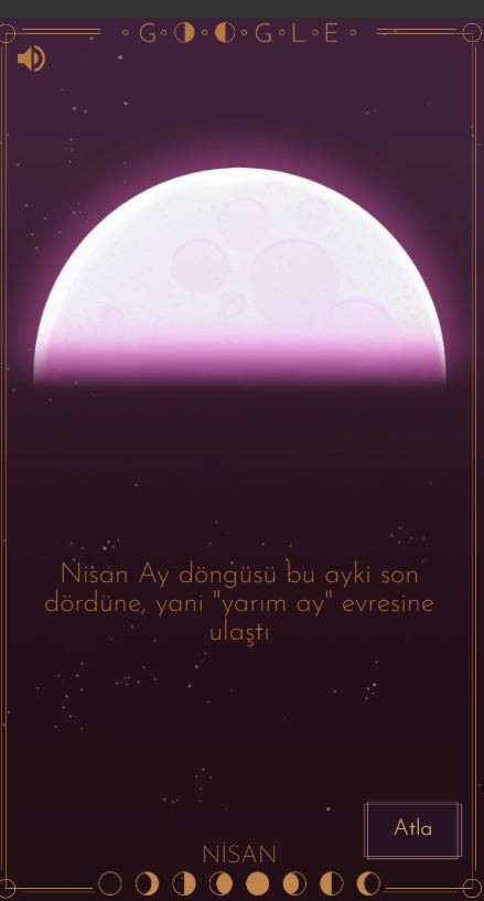 Google, yarım Ay'ın yükselişine özel Doodle yaptı! Ay döngüsü nedir, evreleri neler? - Resim : 1