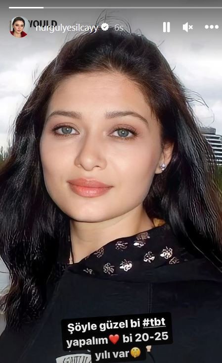 Nurgül Yeşilçay gençlik fotoğrafını paylaştı: "20 - 25 yılı var" - Resim : 1