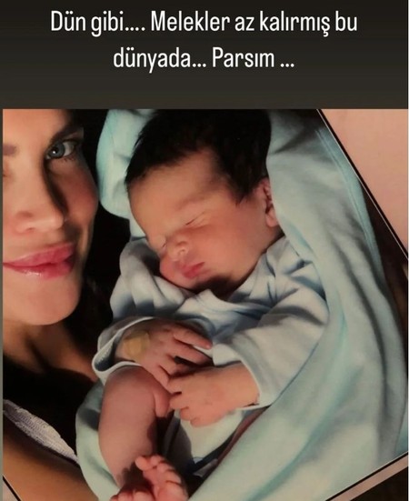 Ebru Şallı kaybettiği oğlu Pars'a: Melekler az kalırmış dünyada... - Resim : 2