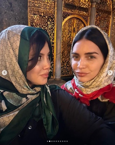 Wanda Nara ile kız kardeşi Ayasofya'da! - Resim : 2