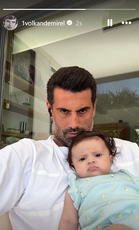 Volkan Demirel minik kızı Yasmin'le yeni pozunu paylaştı - Resim : 1