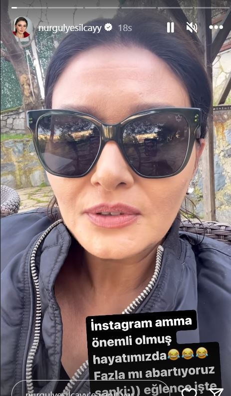 Nurgül Yeşilçay: Instagram amma önemli olmuş hayatımızda. Fazla mı abartıyoruz sanki? - Resim : 1