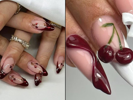 Bu sene trend olacak 10 bordo tırnak sanatı fikri