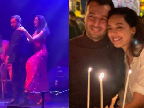 Azra Akın'a eşinden destek: Çok yetenekli buluyorum