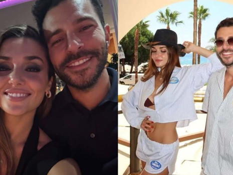 Hande Erçel ve Hakan Sabancı'dan yeni aşk pozu