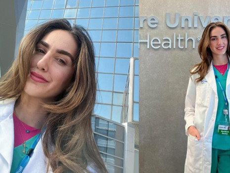 Türkiye Güzeli İdil Bilgen doktorluk görevine başladı