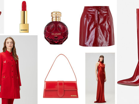 Yılbaşı gecesi için baştan aşağı kırmızı alışveriş rehberi