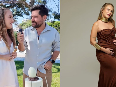 Anne olmak için gün sayan Begüm Öner'den yeni hamilelik pozları