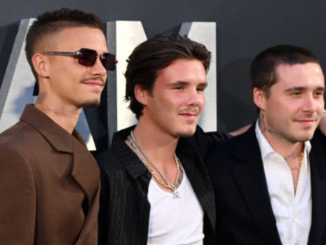 Romeo Beckham, kardeşi Cruz'un konserinde duygusal anlar yaşadı