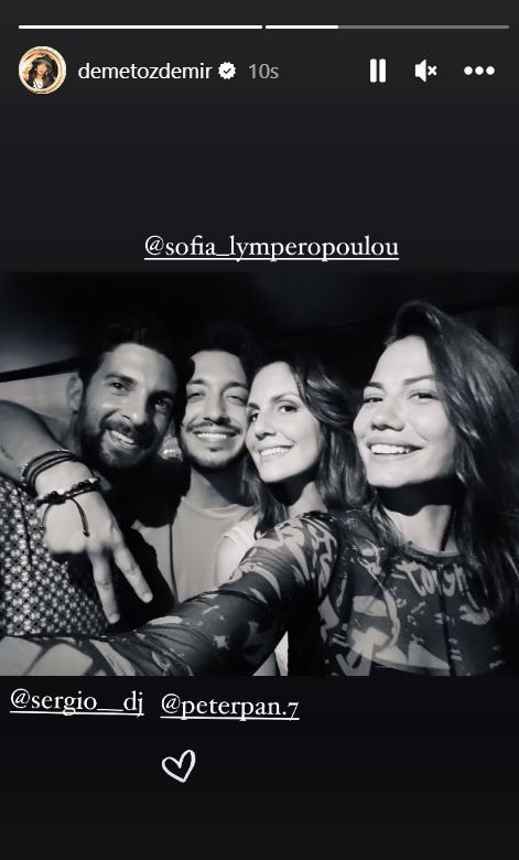 Aşk yaşıyorlar deniyordu: Demet Özdemir ile DJ Sergio'dan ile ilk kare - Resim : 1