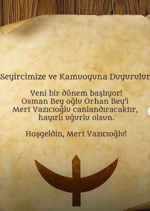 Sürpriz transfer! Mert Yazıcıoğlu Kuruluş Osman'ın Orhan'ı oldu - Resim : 2