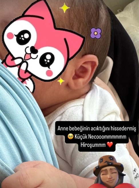 Tuğçe Tayfur bebeğini paylaştı - Resim : 1