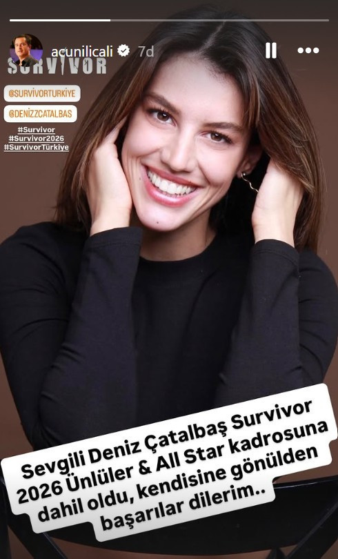 Acun Ilıcalı Survivor 2026'nın yeni yarışmacısını açıkladı - Resim : 2
