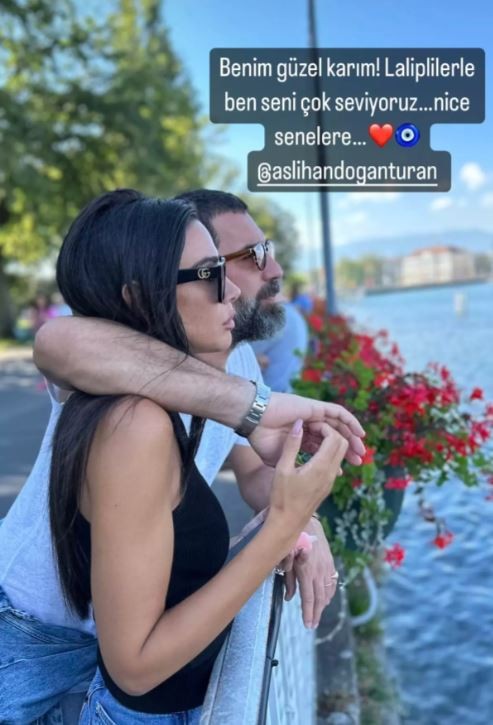 Arda Turan'dan eşi Aslıhan Doğan'a aşk dolu doğum günü mesajı: Benim güzel karım, seni çok seviyoruz - Resim : 1