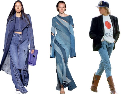 Stil: Açık ara denim