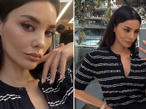 Hazal Filiz Küçükköse'nin  kuaför kombini mercek altında