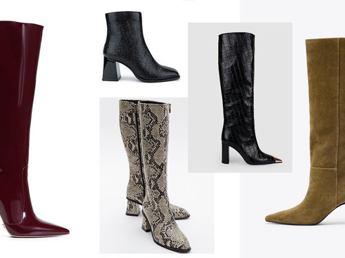 Sezonun en gözde topuklu bot ve çizme modelleri