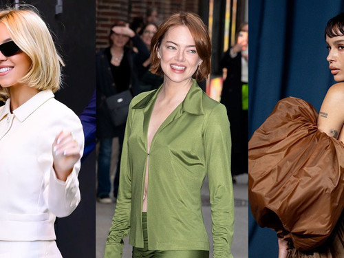 Dünyaca ünlü 5 yıldız 2025'in trendi saç kesimlerini böyle taşıdı