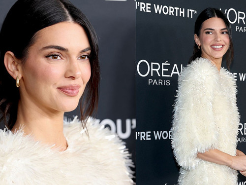 Kendall Jenner'ın bembeyaz Bottega Veneta tarzı