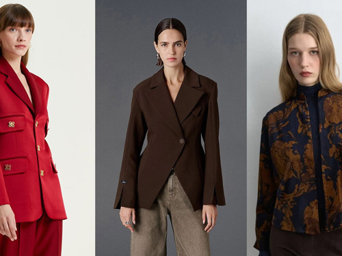 Sezonun trendi: Vurgulu omuzlar, vatkalı ceketler