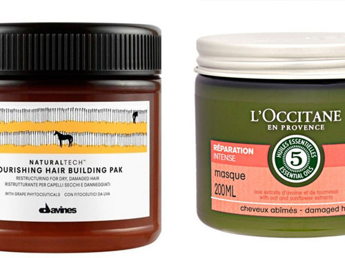 Nemini kaybetmiş saçlar için onarıcı 5 maske