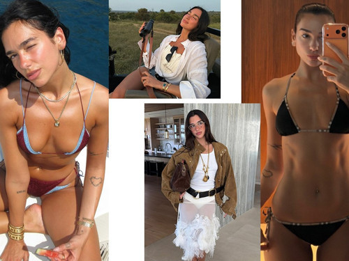 Dua Lipa’nın tatil gardırobu