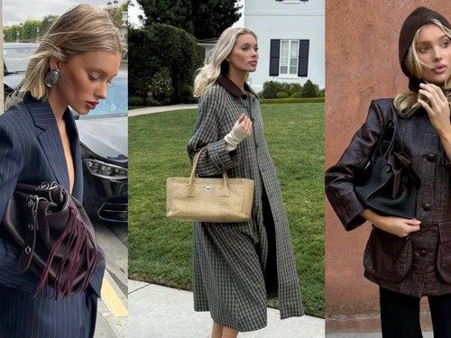 Elsa Hosk'tan sonbahar kombinleri
