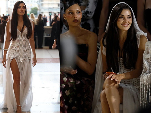 Hande Erçel'in Vogue World 2026: Milano ön sıra stili
