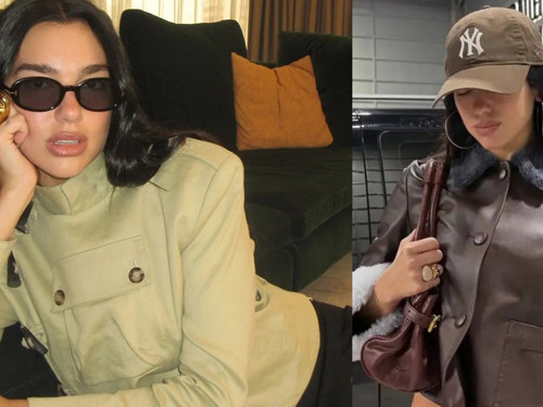 Dua Lipa’nın stilinden ilham alan 4 ikonik sonbahar kombini