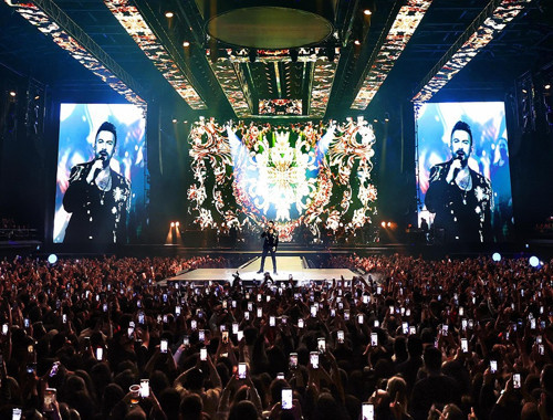 Tarkan'ı konser serisinde yaklaşık 50 bin kişi dinledi