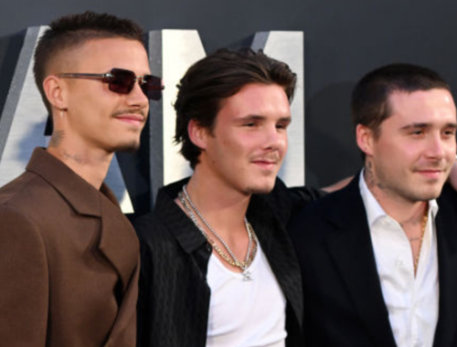 Romeo Beckham, kardeşi Cruz'un konserinde duygusal anlar yaşadı