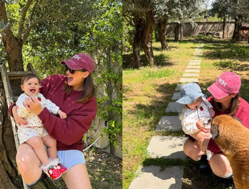 Gizem Karaca ve minik kızı Leyla Yaz'dan yeni kareler geldi