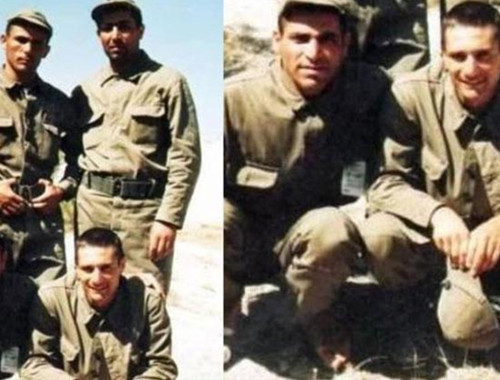 Mehmet Ali Erbil'den nostaljik askerlik pozu