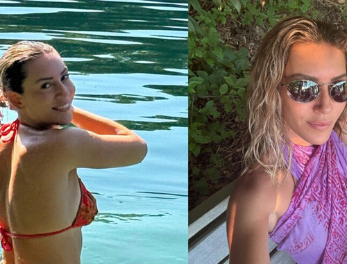 Sinem Kobal'dan yeni tatil pozları