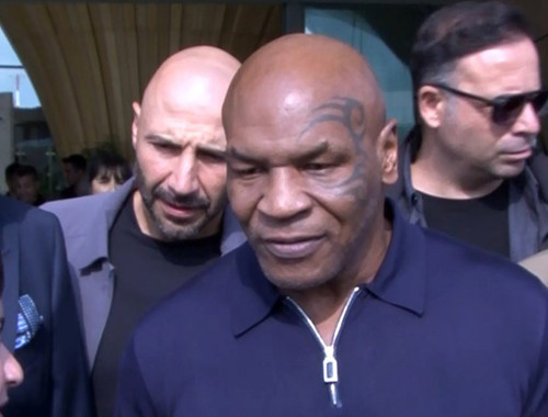Mike Tyson, 'Tuzlu Kahve' dizisi için İstanbul'a geldi