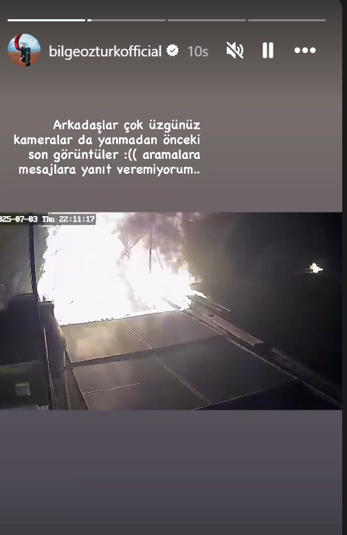 Tarkan'ın eski sevgilisi Bilge Öztürk'ün İzmir'deki yangında sörf okulu yandı! - Resim : 3